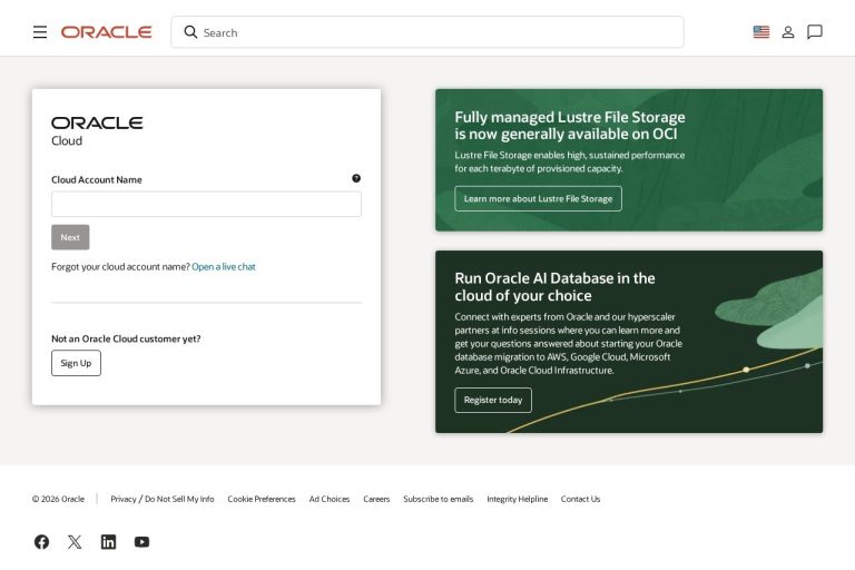 Oracle Cloud
